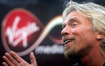 Richard Branson, founder of the Virgin Group