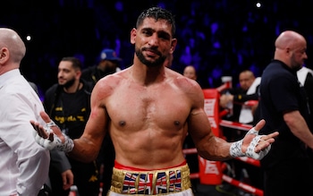 Amir Khan reacts after losing to Kell Brook - Amir Khan says contaminated handshake could explain failed drugs test