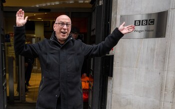 Ken Bruce leaves the BBC for the last time four months ago