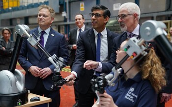 Prime Minister Rishi Sunak and Grant Shapps, Secretary of State for Energy Security 
