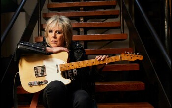 ‘I can hold a chord, that’s about it, but my voice held up’: Lucinda Williams, 70, is still recovering from the effects of a stroke in 2020