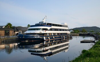 The cruise takes in the Caledonian Canal before moving on to the Hebrides