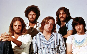 The Eagles: Don Felder, Don Henley, Joe Walsh, Glenn Frey and Randy Meisner in the 1970s
