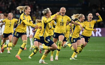 Sweden's players celebrate their win over the US - A team-by-team guide to the 2023 Women’s World Cup, including coaches and best players